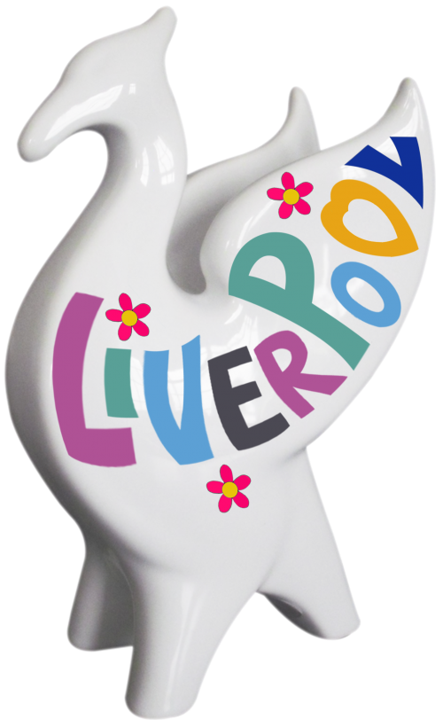 Liverpool Fab Ceramic Liverbird model