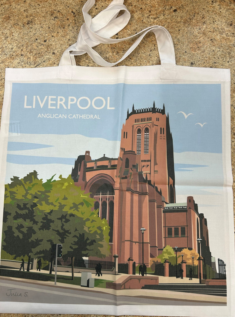 Liverpool Cathedral Cotton Tote Bag