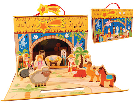 Children's Fold Away Nativity Set