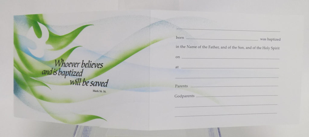 Baptism Card