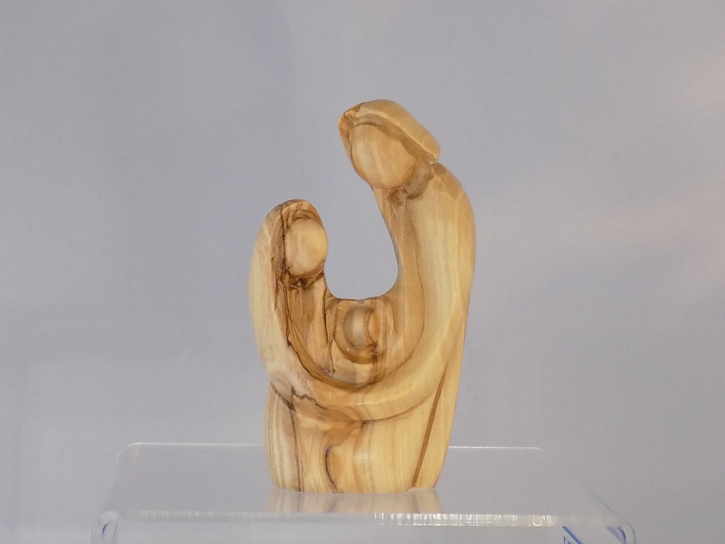 Olivewood Holy Family - statue