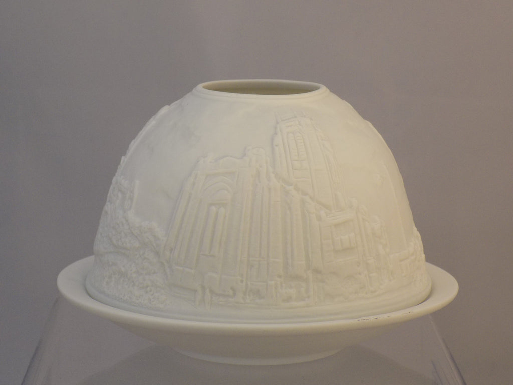 Liverpool cathedral ceramic tea light holder