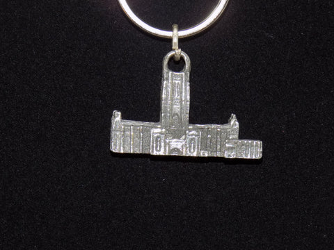 liverpool cathedral pewter key ring